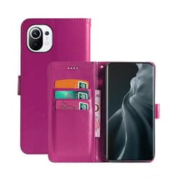 Mobilplånbok 3-kort Xiaomi Mi 11  - Rosa
