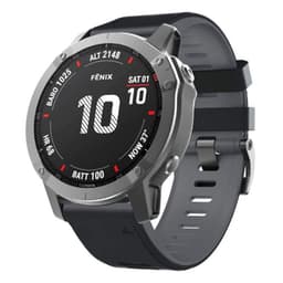 Twin Sport Rannekoru Garmin Fenix 6X Pro - Musta/harmaa
