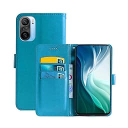 Mobilplånbok 3-kort Xiaomi Mi 11i  - Ljusblå