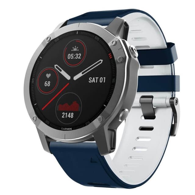 Twin Sport Rannekoru Garmin Fenix 6 Pro- Siniharmaa
