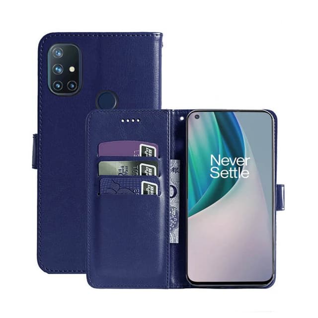 Lommebokdeksel 3-kort OnePlus Nord N10  - Mørke blå