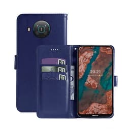 Lompakkokotelo 3-kortti Nokia X20  - tumma