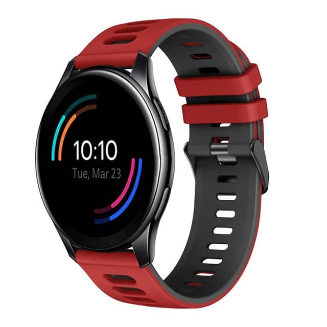 Twin Sport armbånd OnePlus Watch 46mm - Rød/svart