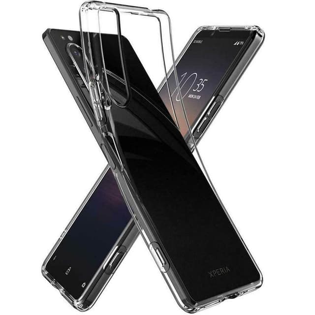Silikonikotelo läpinäkyvä Sony Xperia 5 III