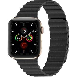 Apple Watch 5 (40mm) Leather loop band - Svart