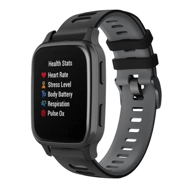 Twin Sport Armband Garmin Venu Sq - Svart/grå