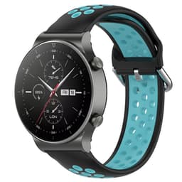 EBN Sport Armbånd Huawei Watch GT2 Pro - Sort/ Turkis