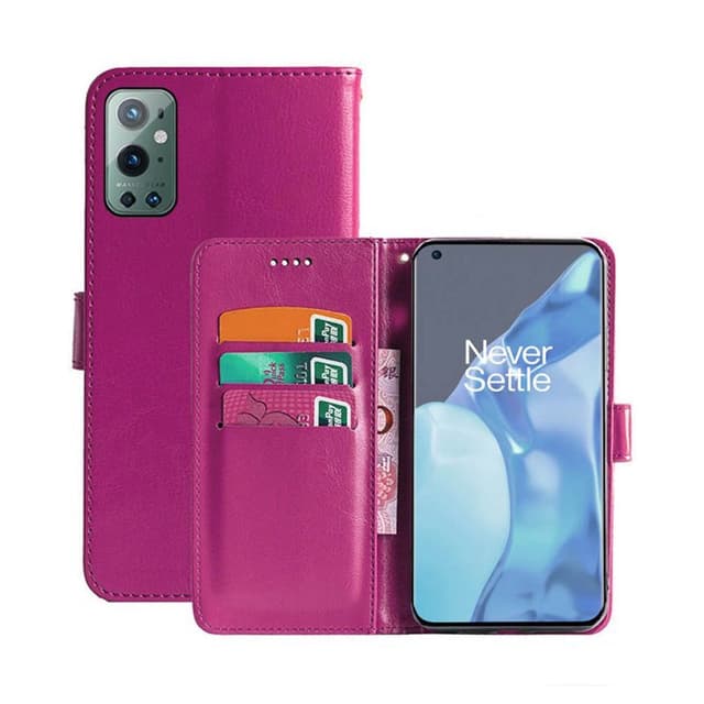Mobilplånbok 3-kort OnePlus 9 Pro  - Rosa