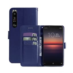 Lommebokdeksel 3-kort Sony Xperia 1 III  - Mørke blå