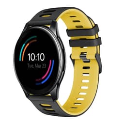 Twin Sport armbånd OnePlus Watch 46mm - Svart/gul