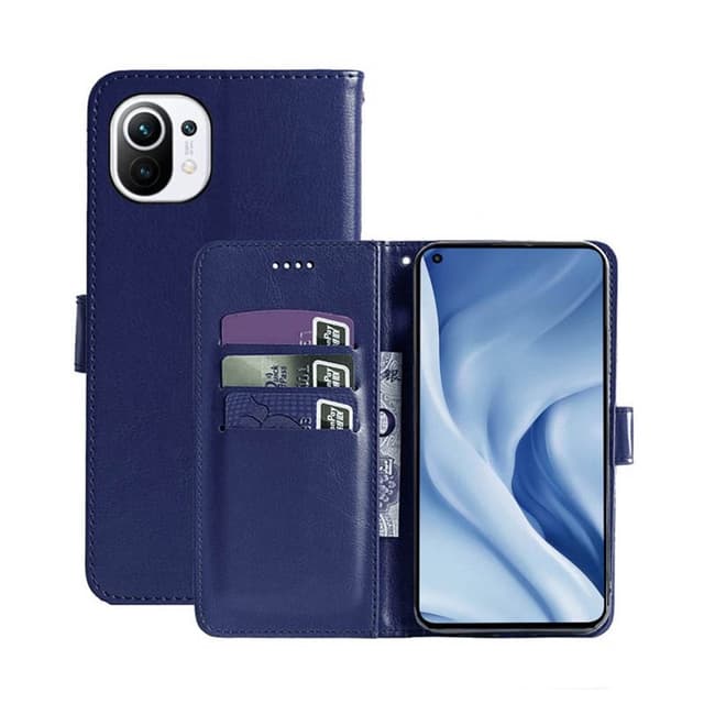 Wallet Cover 3-kort Xiaomi Mi 11 Lite  - mørk