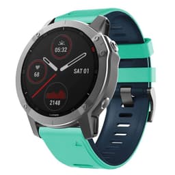 Twin Sport armbånd Garmin Fenix 6 Pro - Mynt/svart