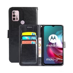Lompakkokotelo 3-kortti Motorola Moto G30  - musta