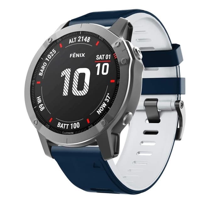Twin Sport Rannekoru Garmin Fenix 6X Pro - Siniharmaa