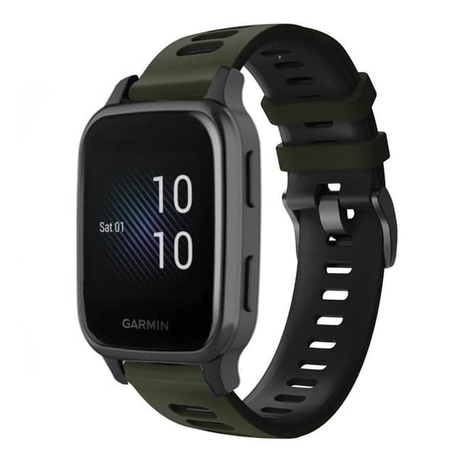 Twin Sport Rannekoru Armband Garmin Venu Sq Music Edition - Vihreä/mu