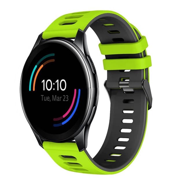 Twin Sport Armbånd OnePlus Watch 46mm - Kalk/sort