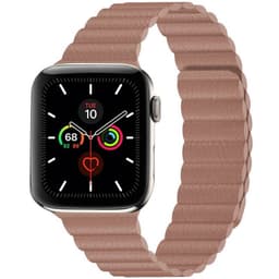 Apple Watch 6 (44mm) Læder loop rem - Coffe