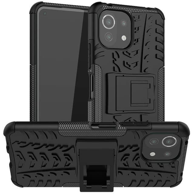 Stødbestandigt cover med stativ Xiaomi Mi 11 Lite  - sort