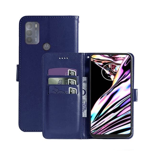 Wallet Cover 3-kort Motorola Moto G50  - mørk