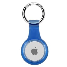 Suojakotelo AirTag Clear Blue -puhelimelle