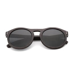 Ympäristöystävälliset puiset aurinkolasit Black/ Grey