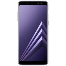 Samsung Galaxy A8 2018 smarttelefon (orkidégrå)