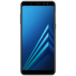 Samsung Galaxy A8 2018 älypuhelin (musta)