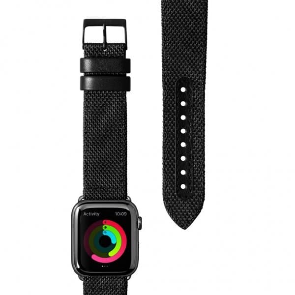LAUT Apple Watch 42/44/45mm Armbånd Technical 2.0 Onyx