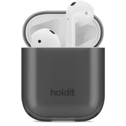 holdit AirPods (1/2) Kuori Seethru Musta