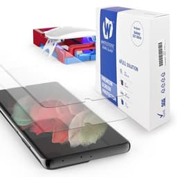 Whitestone Dome Samsung Galaxy S21 Ultra Skærmbeskytter Dome Glass 2-pack E-JIG