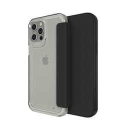 Gear4 iPhone 12 Pro Max Etui Wembley Flip Klar Sort