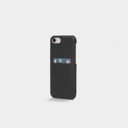 Trunk iPhone 6/6S/7/8/SE Deksel Leather Backcover Svart