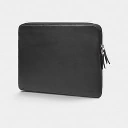 Trunk 13"" Leather Sleeve Svart