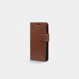 Trunk iPhone 12 Pro Max Etui Leather Wallet Aftageligt Cover Brun