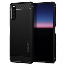 Spigen Sony Xperia 10 III Cover Rugged Armor Matte Black