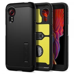Spigen Samsung Galaxy XCover 5 Kuori Tough Armor Musta