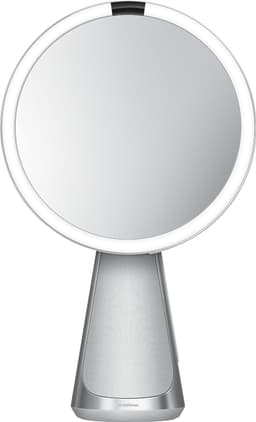 Simplehuman hi-fi alexa sensor smart sminkespeil (børstet stål)