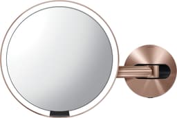 Simplehuman kosmetikspejl med smart sensor og stander (rose gold)