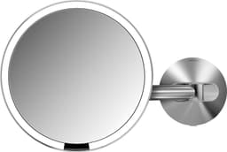 Simplehuman Sensor älykäs meikkipeili kiinnikkeellä (harjattu teräs)