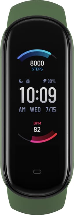 Amazfit Band 5 aktivitetsmåler (oliven)