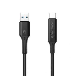 Spigen PowerArc Kabel ArcWire™ USB-A till USB-C 1 meter 2-pakning Svart