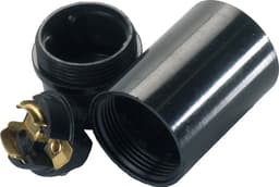 Aurora Lampeholder E14 sort u/