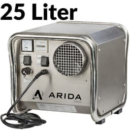 Arida Pro S25 fastmontert sorpsjonsavfukter med ekstern hygrostat