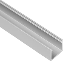 Loox5 overflade LED-stribeprofil i aluminium, 13 mm (steel)