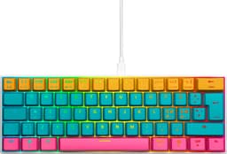 NOS C-450 Mini PRO RGB pelinäppäimistö (Jolly Roger)