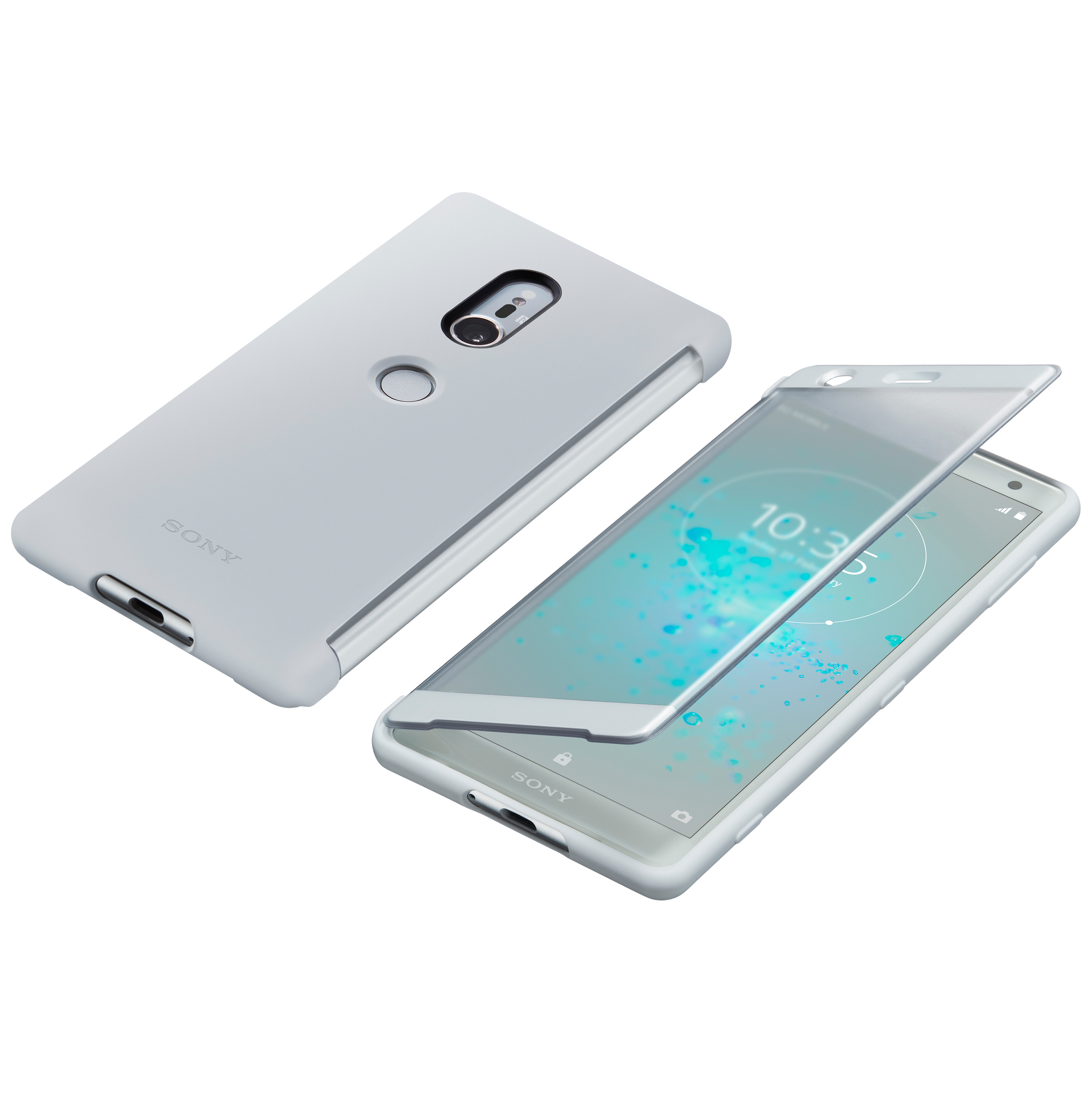 Sony Xperia XZ2 Style Touch kuori (harmaa)