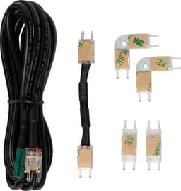 Loox5 Warmhvite LED-lysstripe installasjonssett