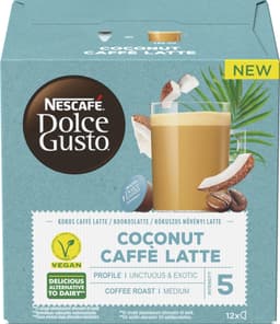 Nescafe Dolce Gusto Coconut Caffé Latte kapsler DG12451452