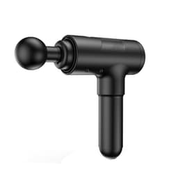Massagepistol med 4 massagehoveder 3 gear Sort