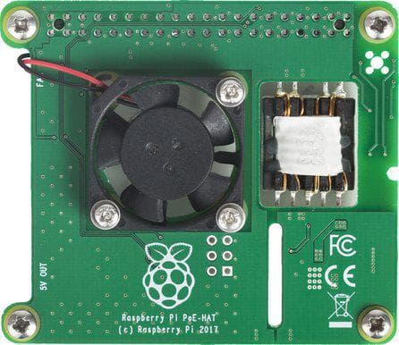 Vadelma Pi PoE HAT, virallinen, Pi 3 Model B + -puhaltimelle
